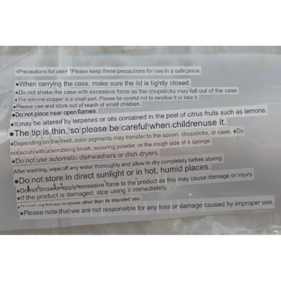 Spoon and Chopstick Set. Bird Design. Multicolor. - Picture 10 of 10